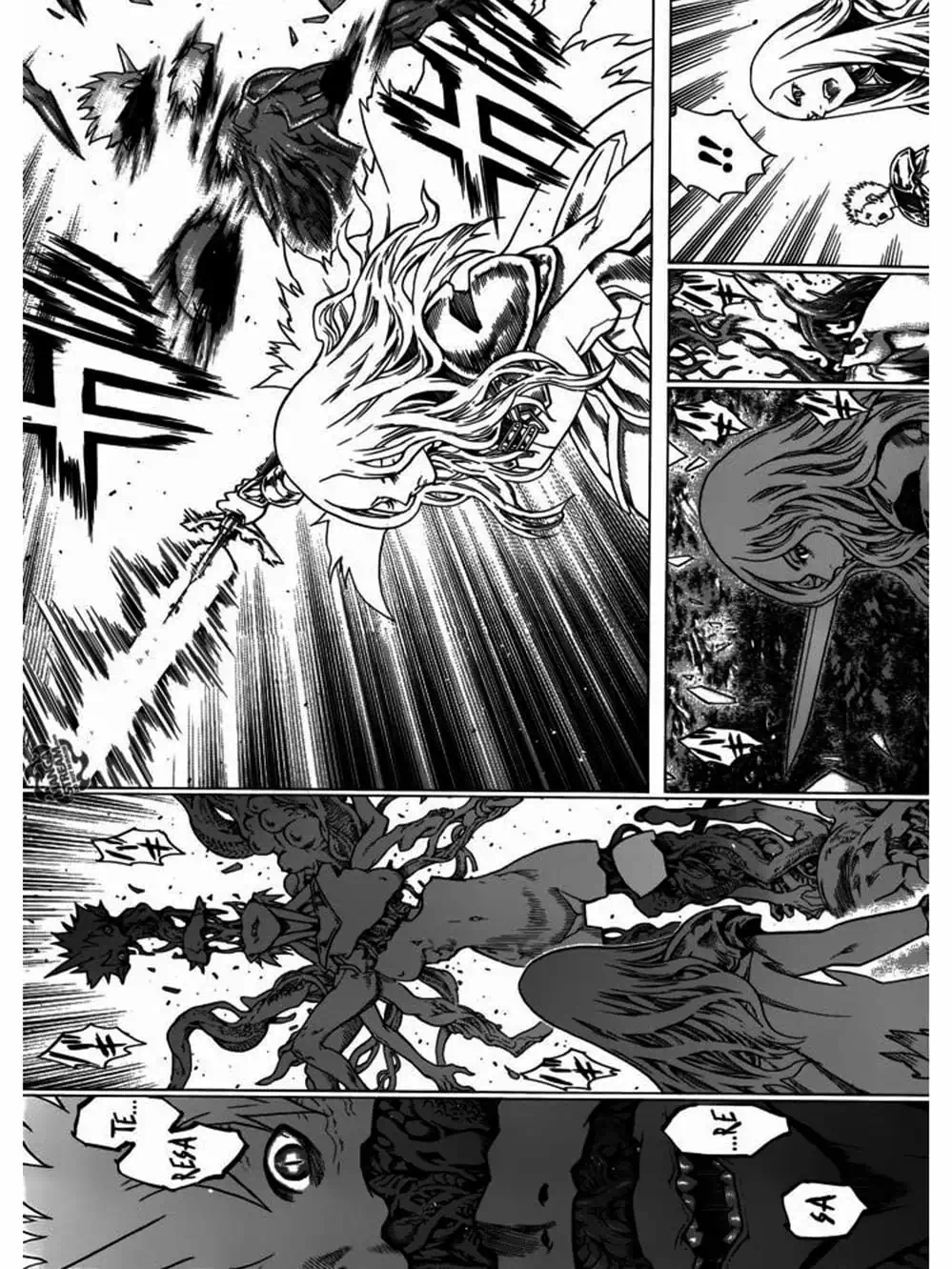 Truyện Tranh Claymore Mắt Bạc trang 4