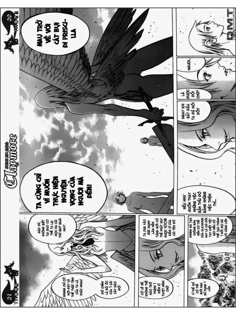 Truyện Tranh Claymore Mắt Bạc trang 4