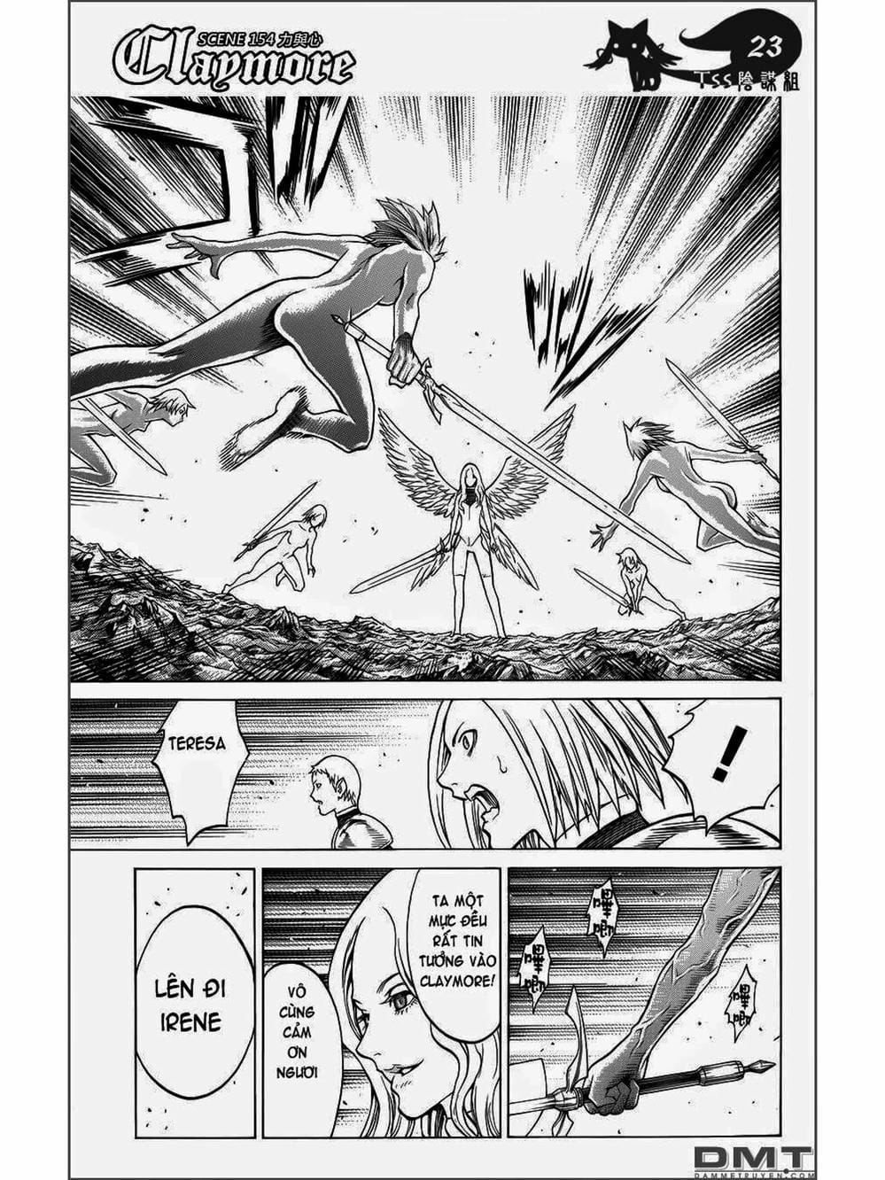 Truyện Tranh Claymore Mắt Bạc trang 4