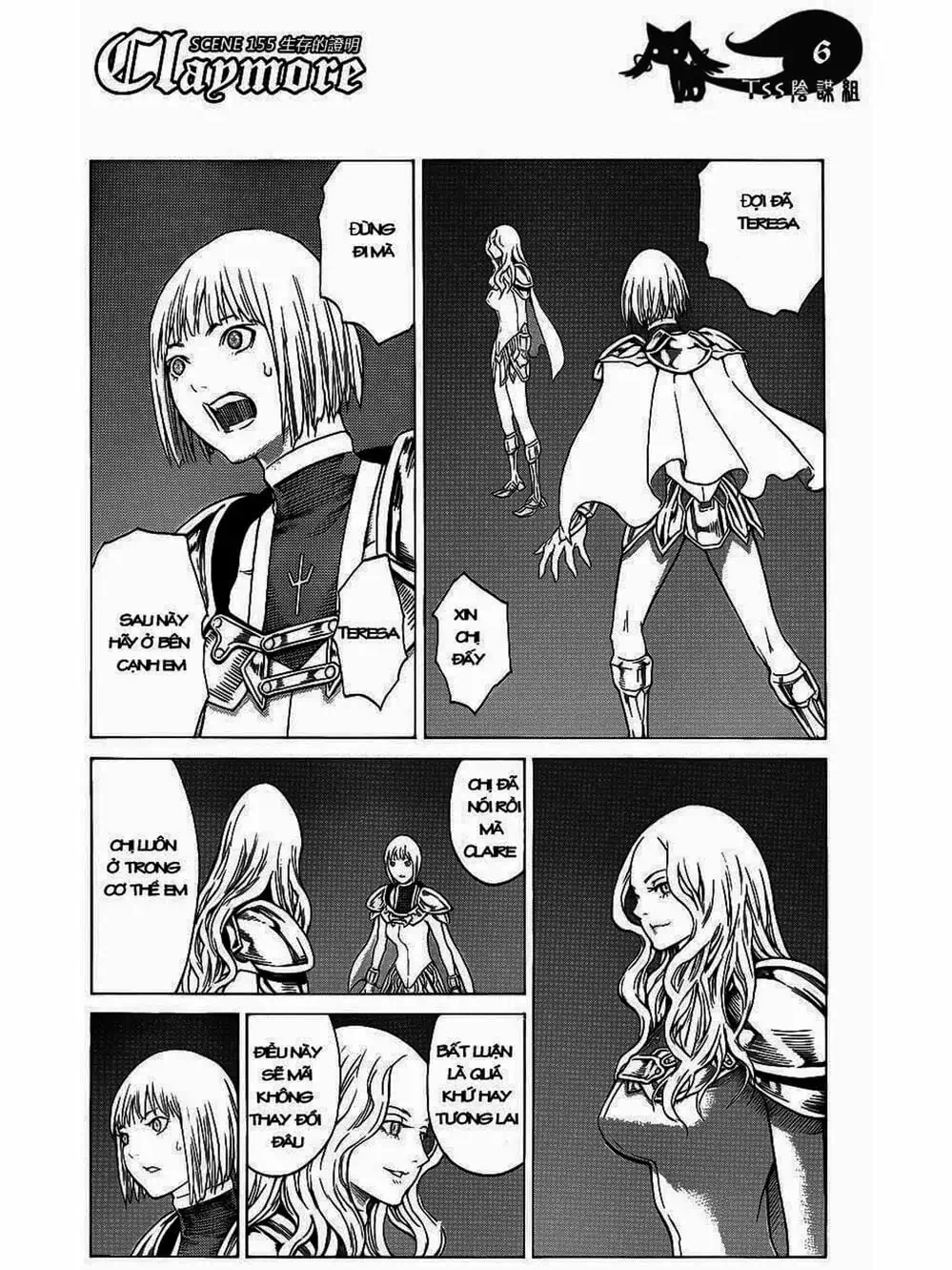 Truyện Tranh Claymore Mắt Bạc trang 4