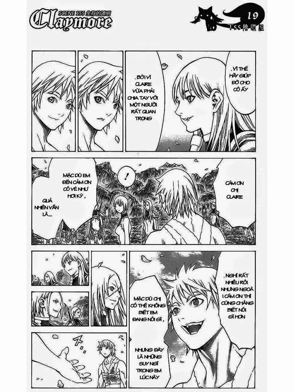 Truyện Tranh Claymore Mắt Bạc trang 4