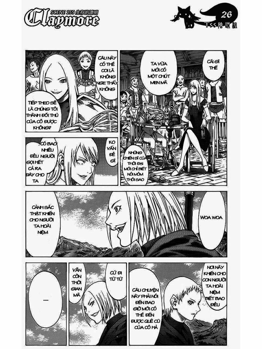 Truyện Tranh Claymore Mắt Bạc trang 4