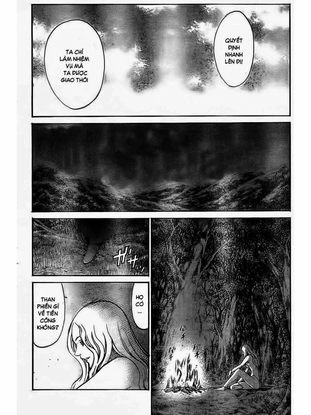 Truyện Tranh Claymore Mắt Bạc trang 4