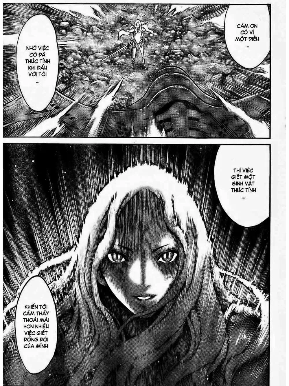Truyện Tranh Claymore Mắt Bạc trang 4