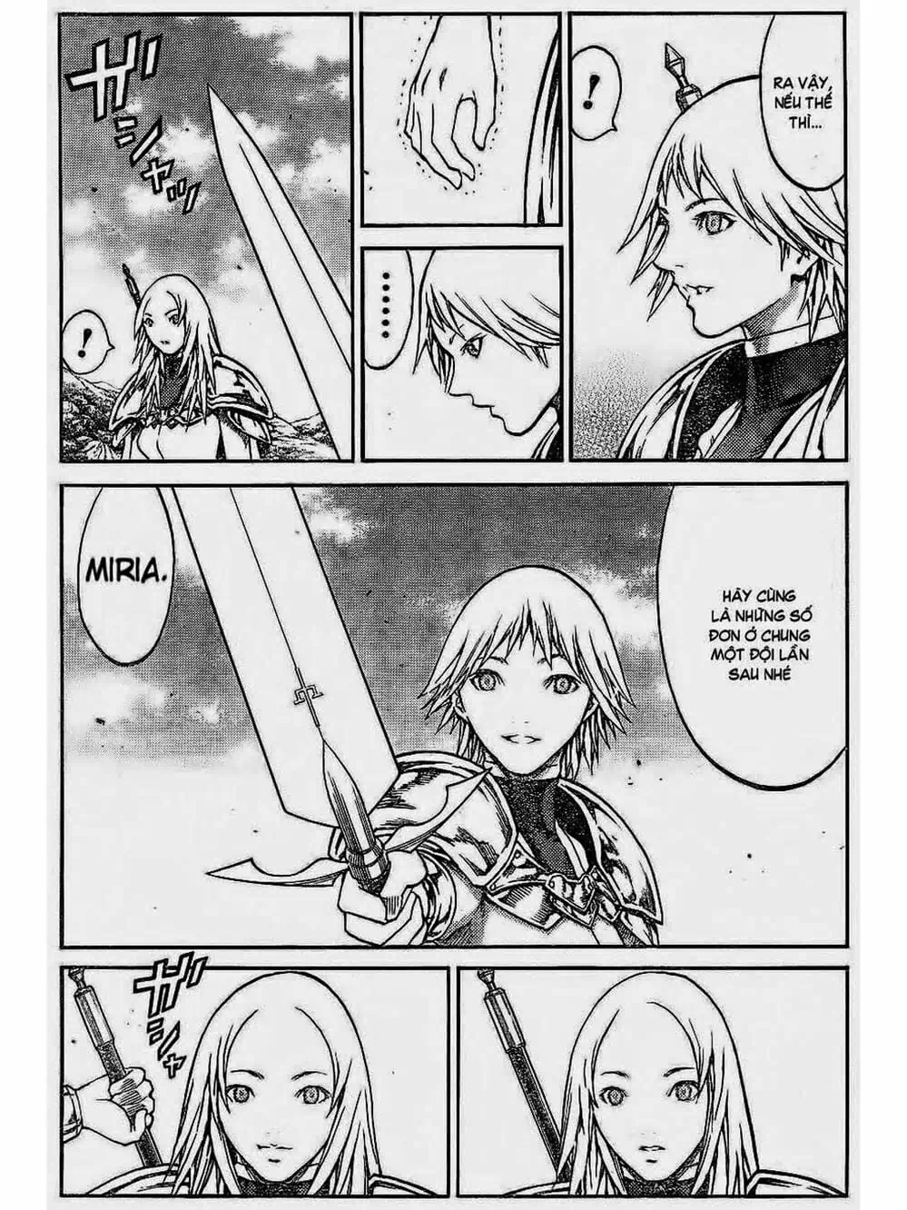 Truyện Tranh Claymore Mắt Bạc trang 4