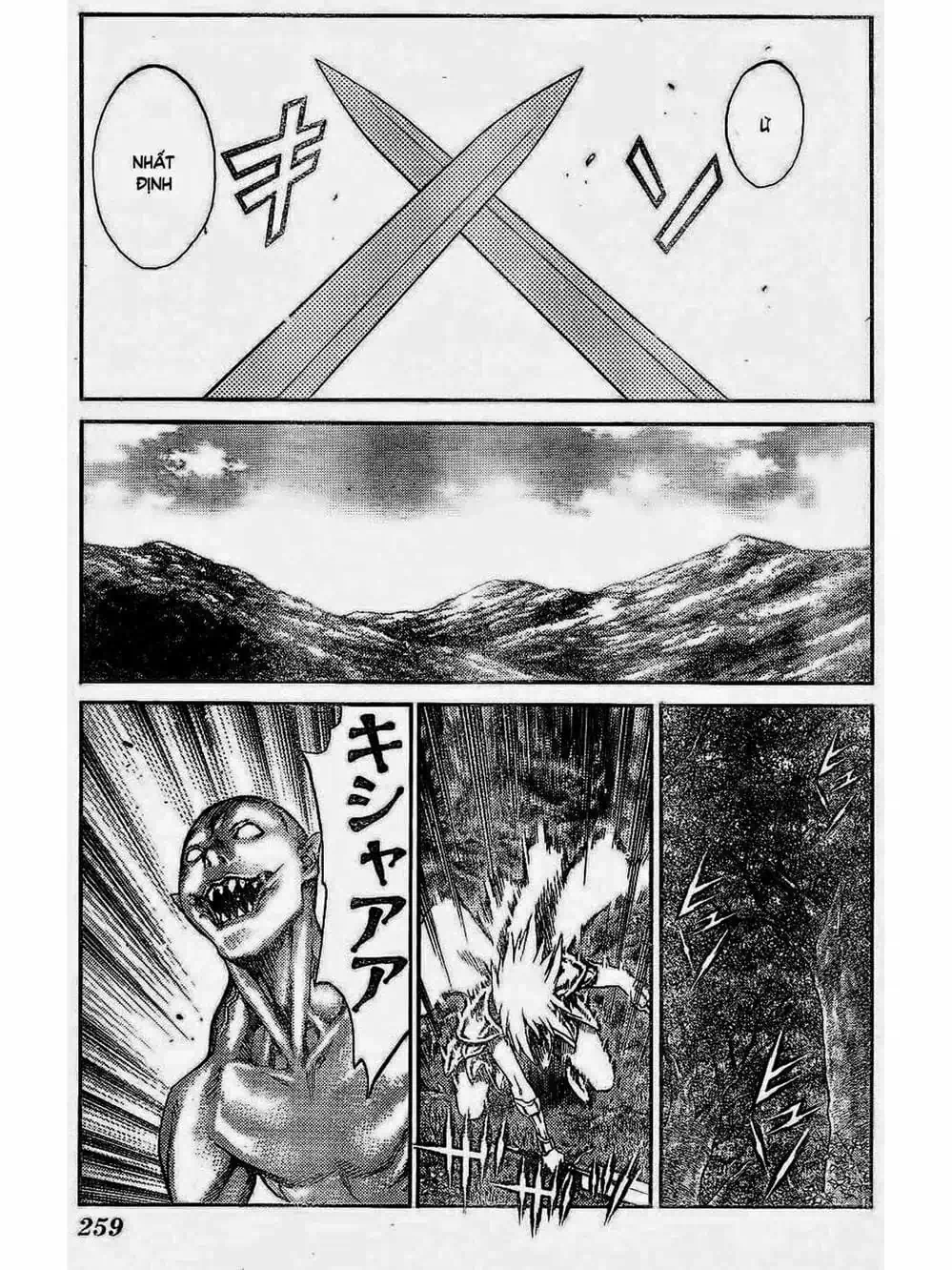 Truyện Tranh Claymore Mắt Bạc trang 4