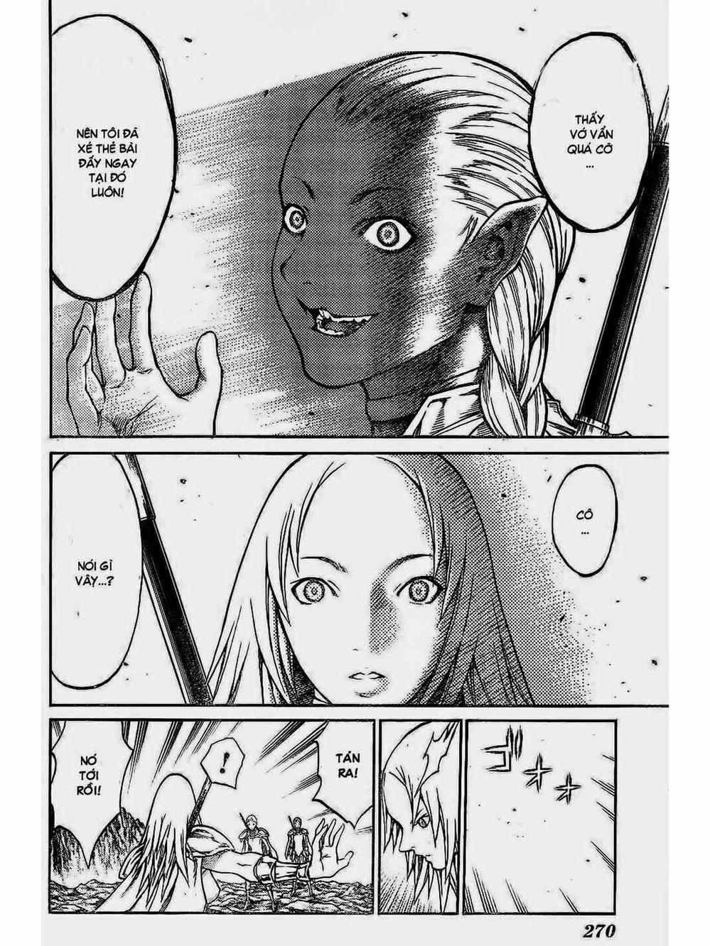 Truyện Tranh Claymore Mắt Bạc trang 4