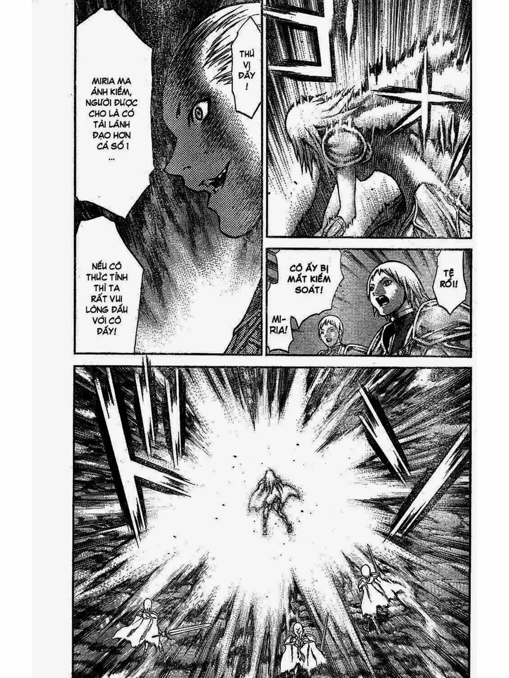 Truyện Tranh Claymore Mắt Bạc trang 4