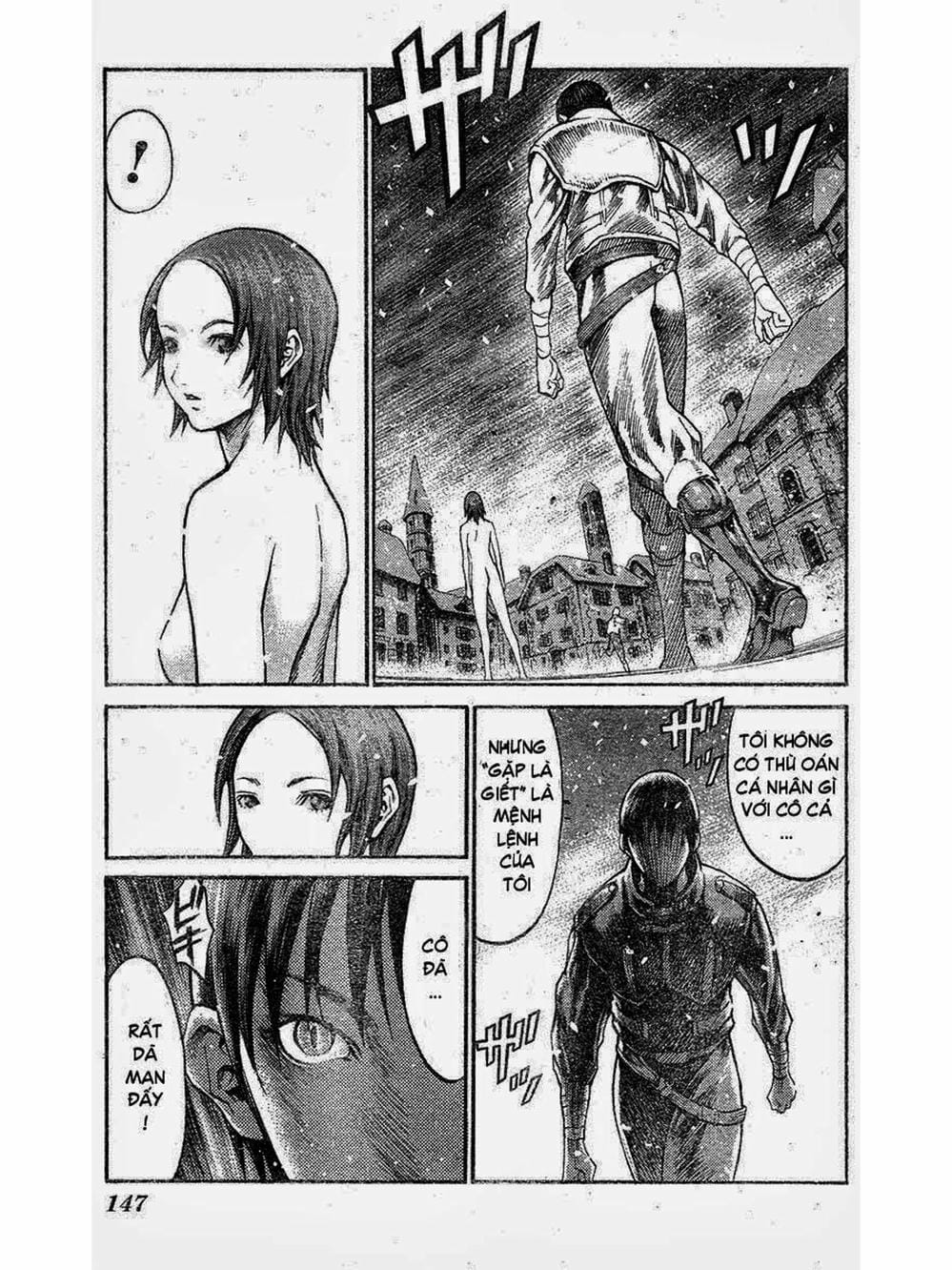 Truyện Tranh Claymore Mắt Bạc trang 4