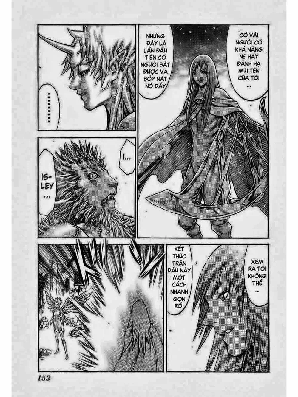 Truyện Tranh Claymore Mắt Bạc trang 4