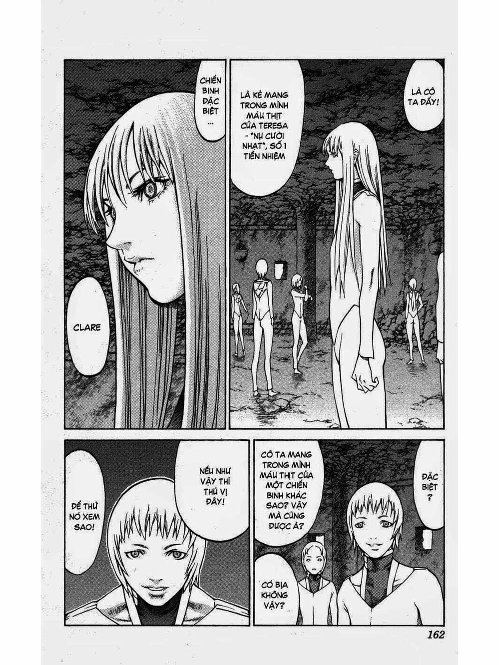 Truyện Tranh Claymore Mắt Bạc trang 4