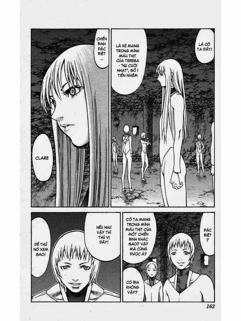 Truyện Tranh Claymore Mắt Bạc trang 4