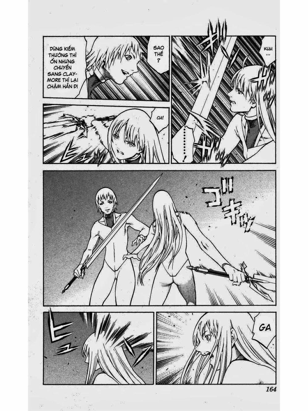 Truyện Tranh Claymore Mắt Bạc trang 4