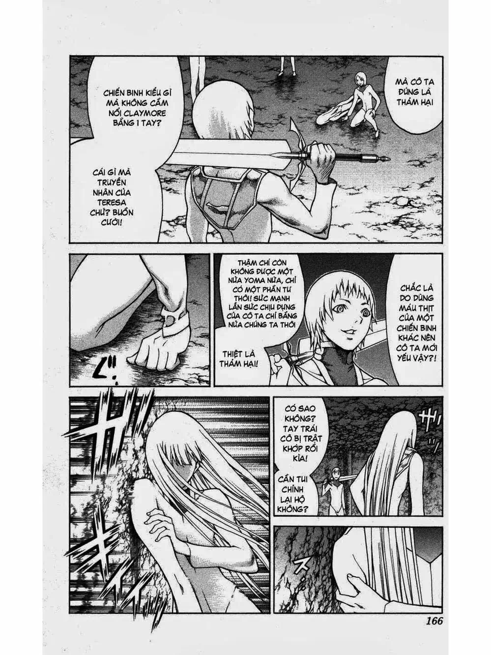 Truyện Tranh Claymore Mắt Bạc trang 4