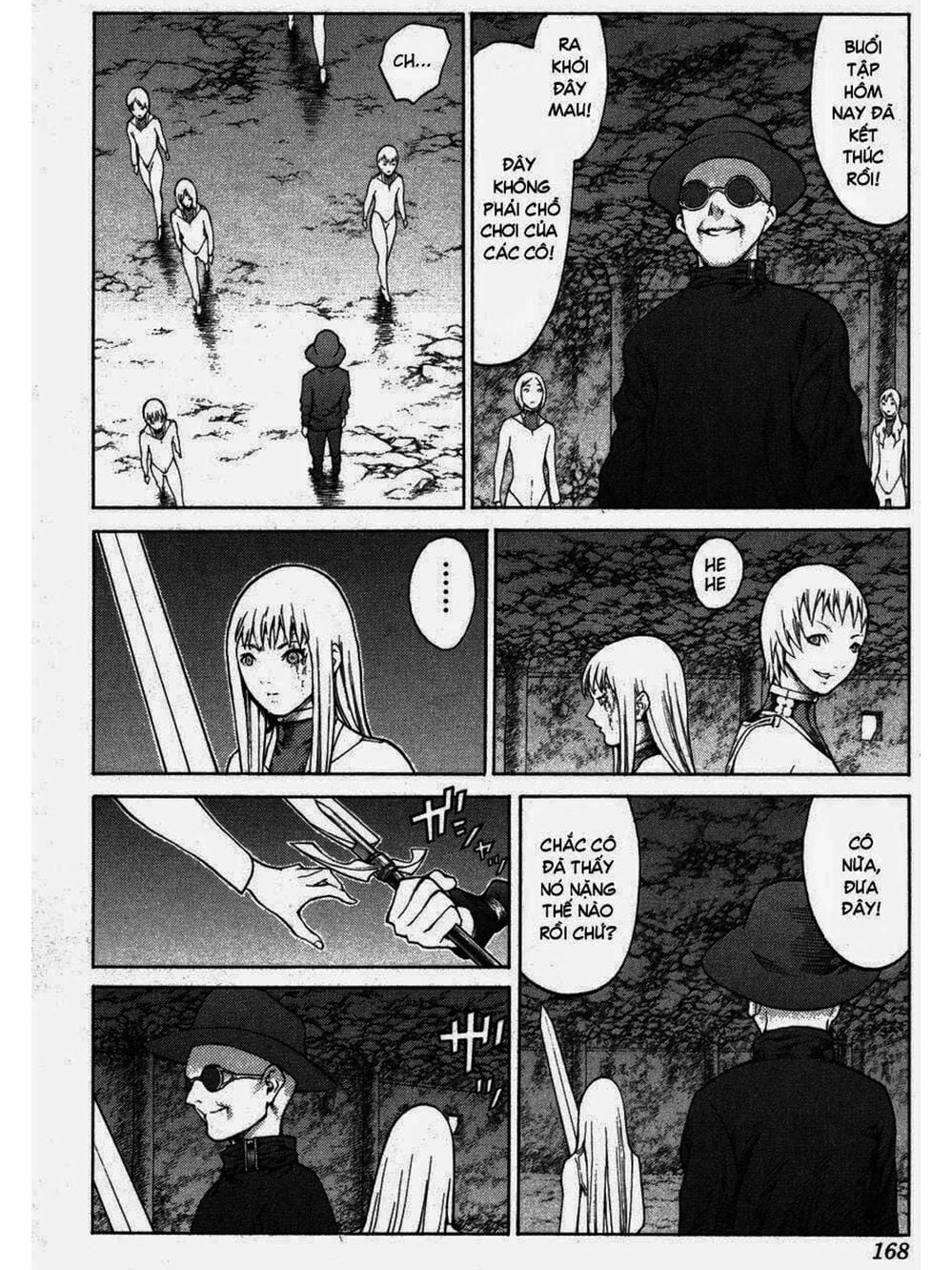 Truyện Tranh Claymore Mắt Bạc trang 4