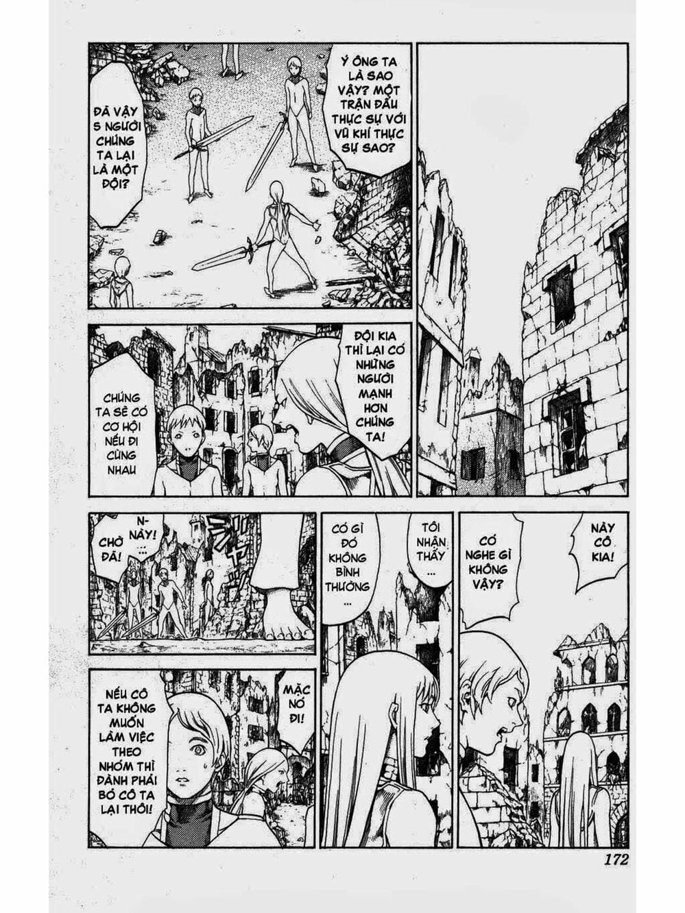 Truyện Tranh Claymore Mắt Bạc trang 4