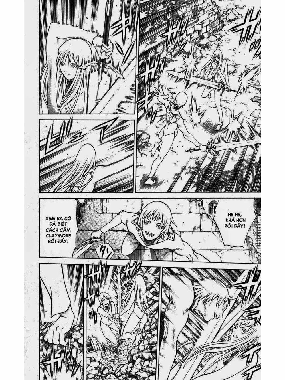 Truyện Tranh Claymore Mắt Bạc trang 4