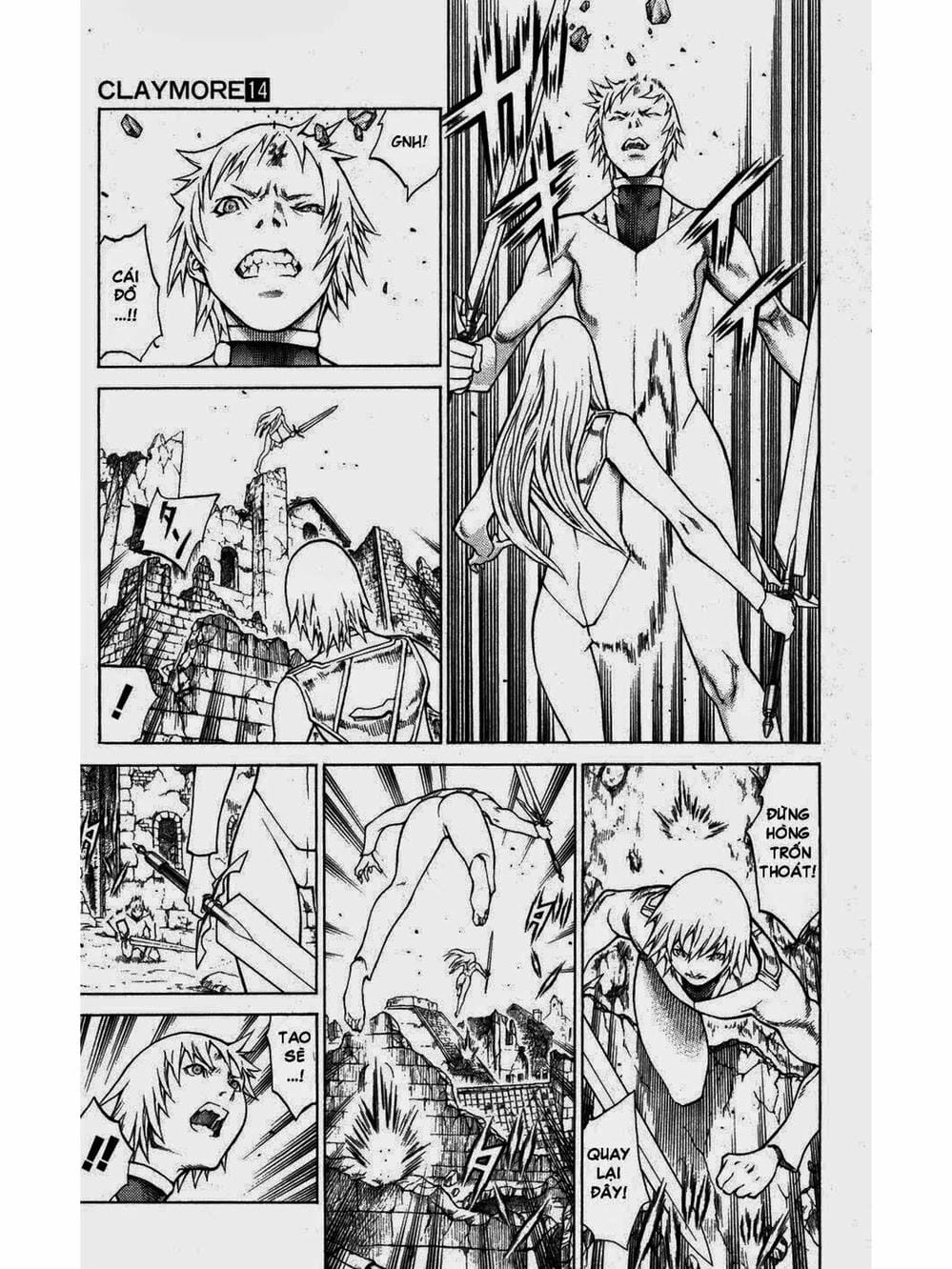 Truyện Tranh Claymore Mắt Bạc trang 4
