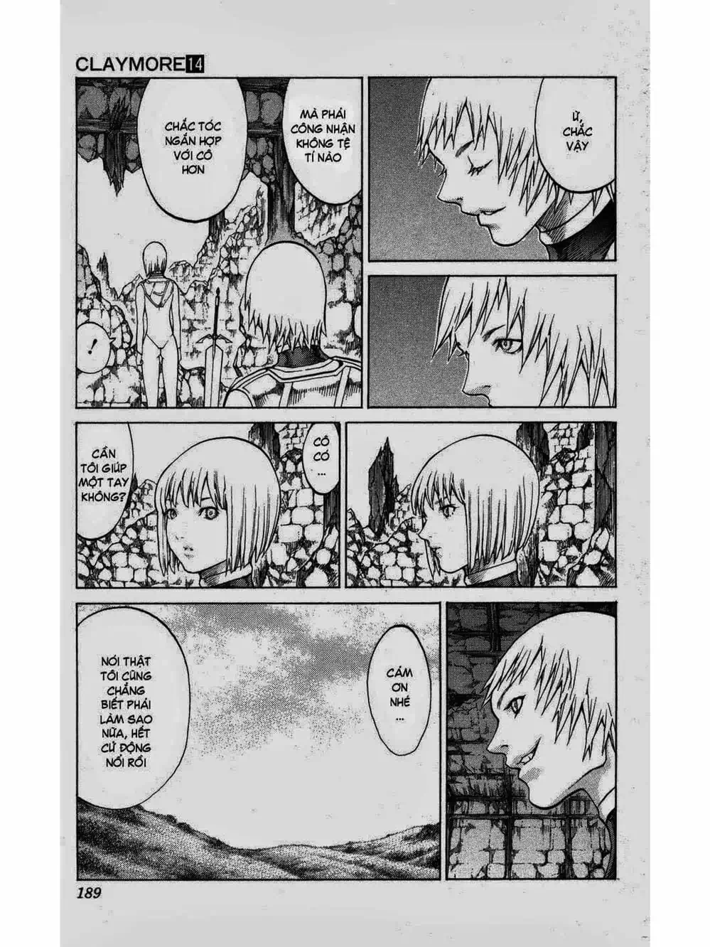 Truyện Tranh Claymore Mắt Bạc trang 4