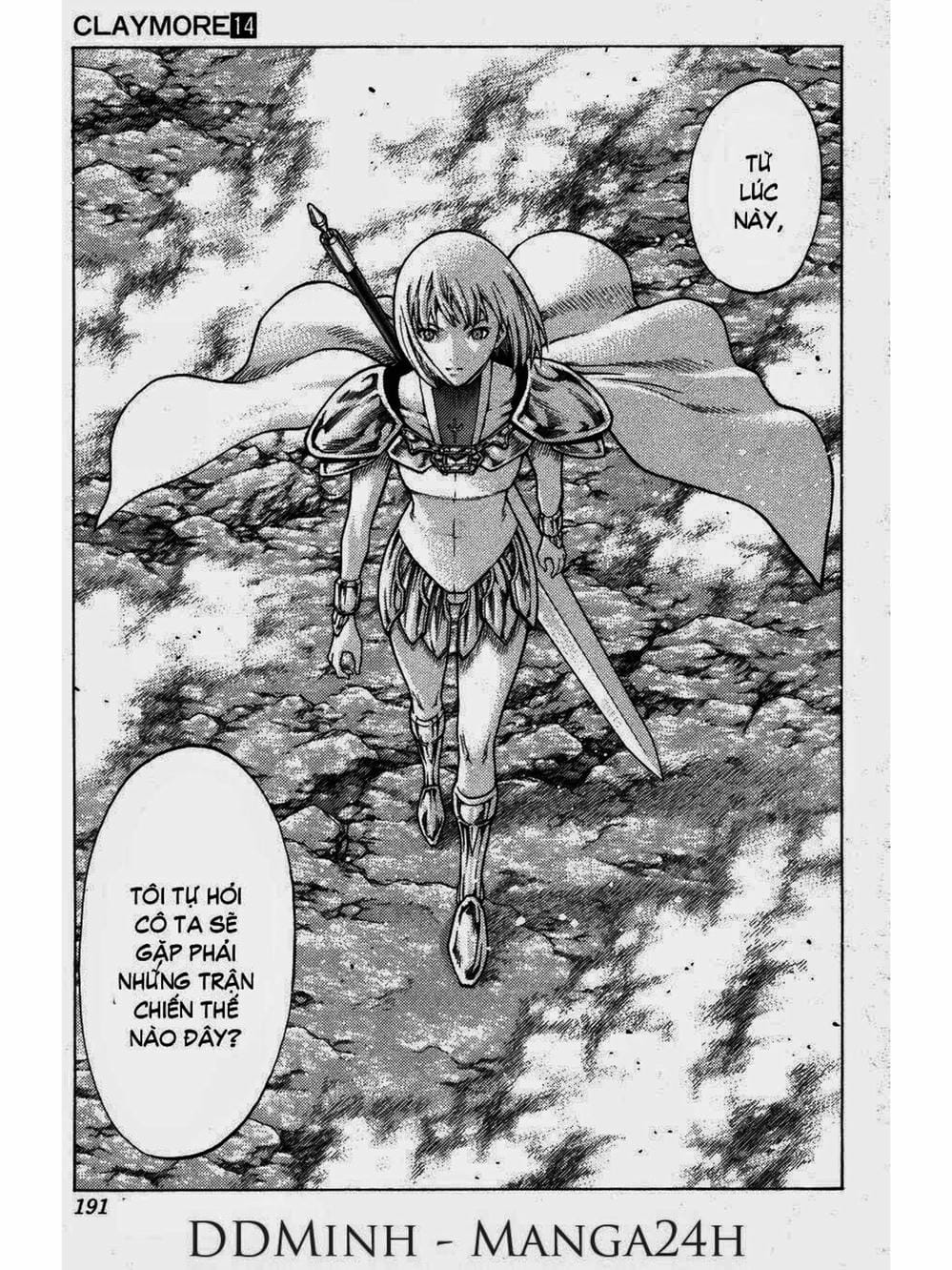 Truyện Tranh Claymore Mắt Bạc trang 4