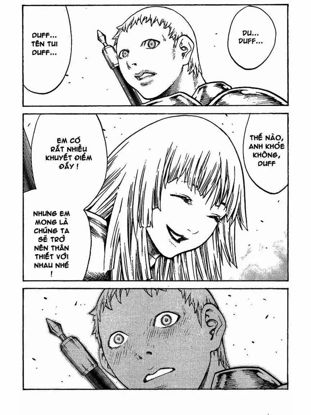 Truyện Tranh Claymore Mắt Bạc trang 4