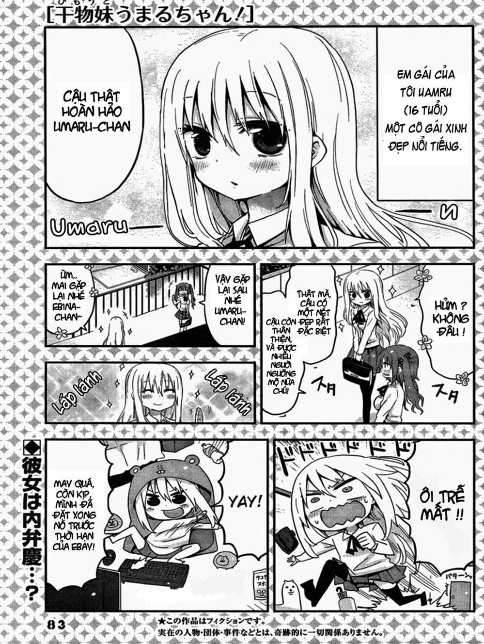 Truyện Tranh Cô Em Gái Hai Mặt - Himouto! Umaru-Chan trang 5