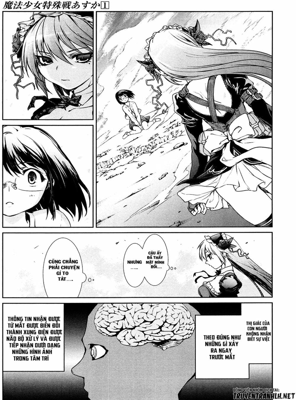 Truyện Tranh Cô Gái Phép Thuật Asuka - Mahou Shoujo Tokushuusen Asuka trang 5