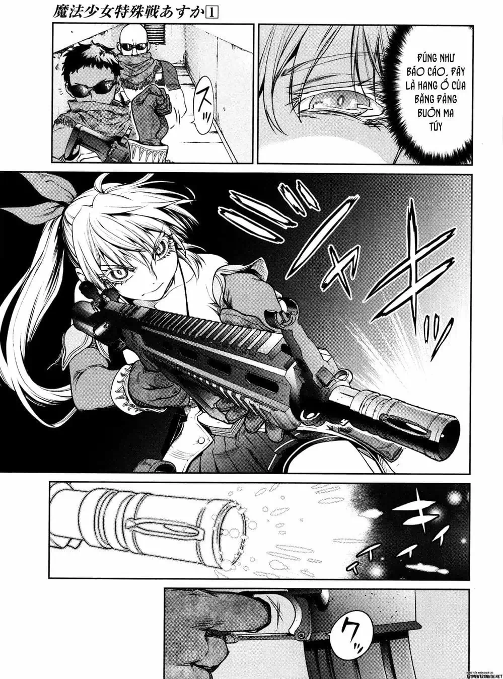 Truyện Tranh Cô Gái Phép Thuật Asuka - Mahou Shoujo Tokushuusen Asuka trang 5