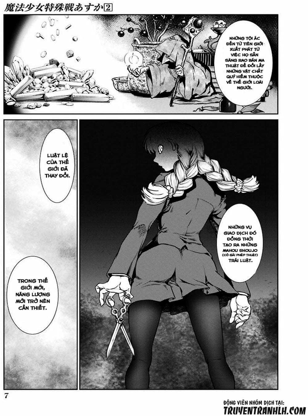 Truyện Tranh Cô Gái Phép Thuật Asuka - Mahou Shoujo Tokushuusen Asuka trang 5