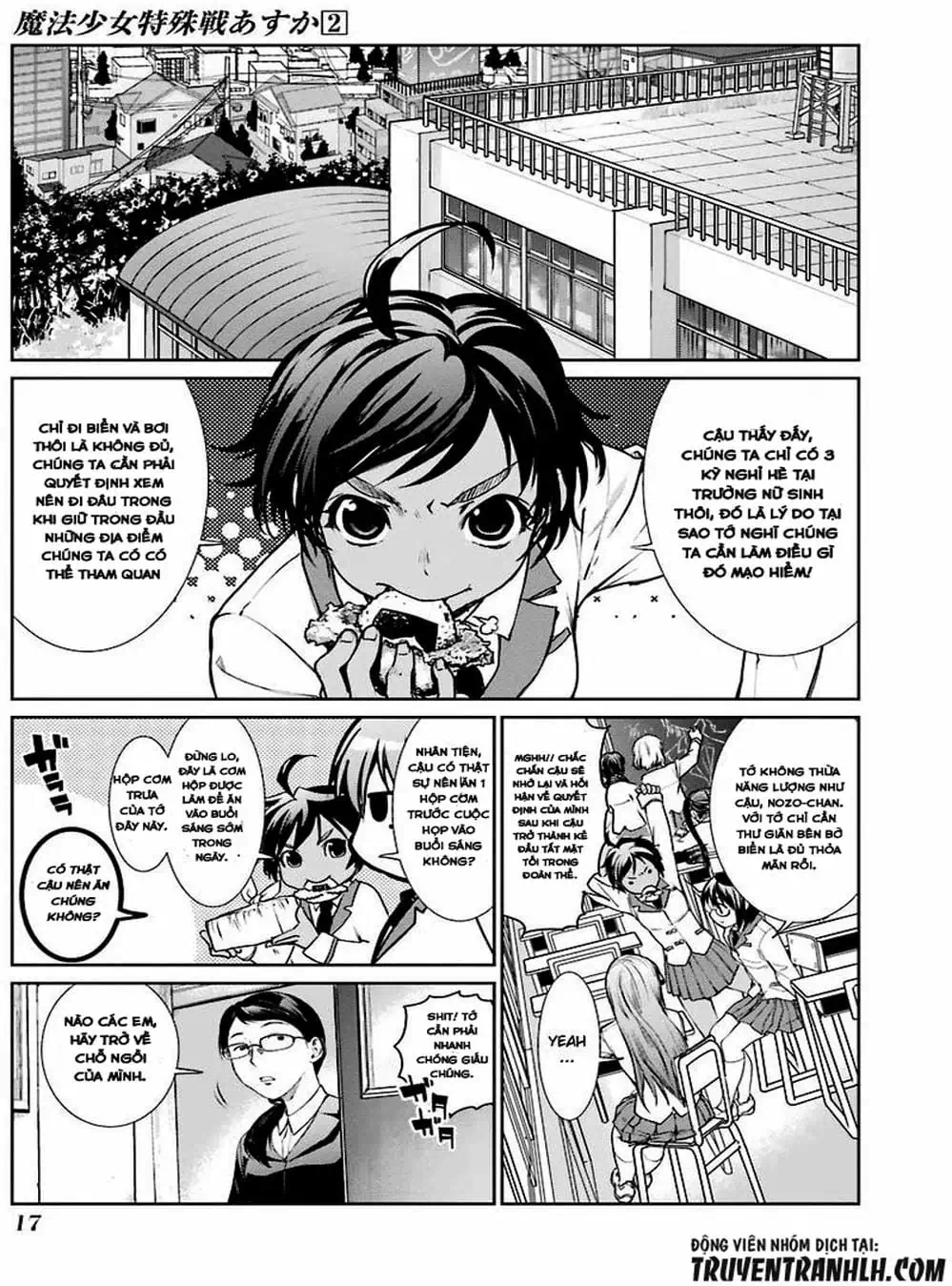 Truyện Tranh Cô Gái Phép Thuật Asuka - Mahou Shoujo Tokushuusen Asuka trang 5