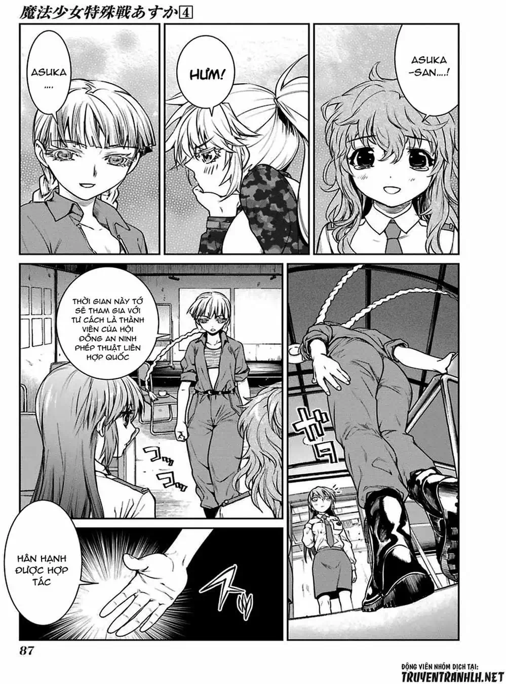 Truyện Tranh Cô Gái Phép Thuật Asuka - Mahou Shoujo Tokushuusen Asuka trang 5