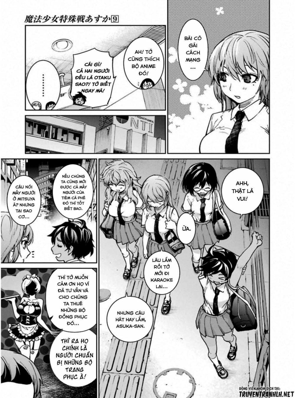 Truyện Tranh Cô Gái Phép Thuật Asuka - Mahou Shoujo Tokushuusen Asuka trang 5