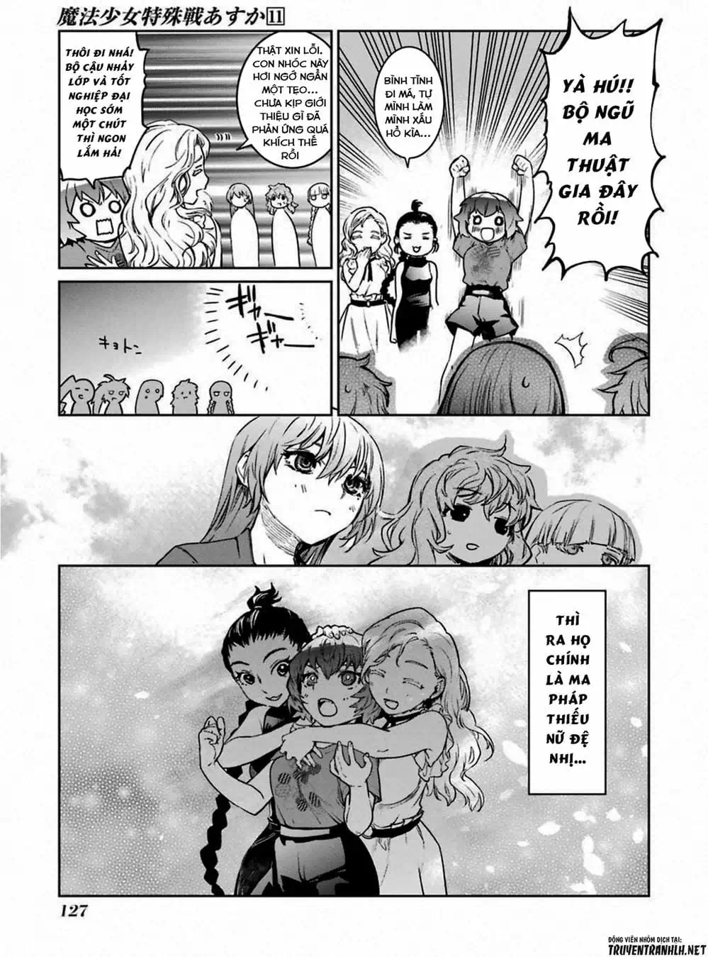 Truyện Tranh Cô Gái Phép Thuật Asuka - Mahou Shoujo Tokushuusen Asuka trang 5