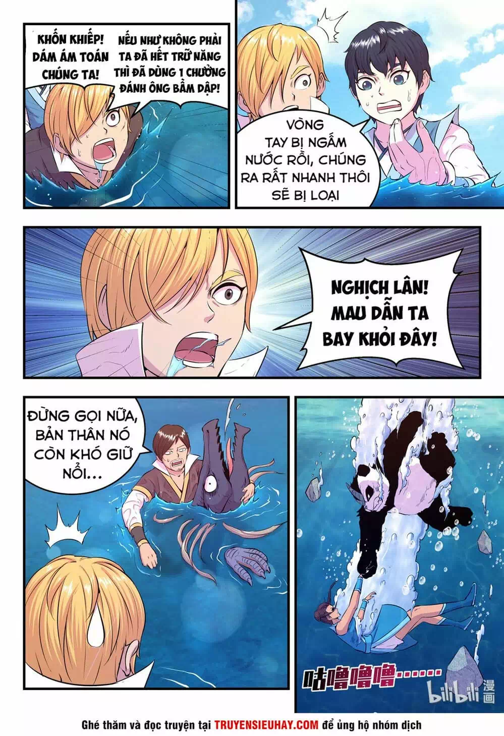 Truyện Tranh Côn Thôn Thiên Hạ trang 8