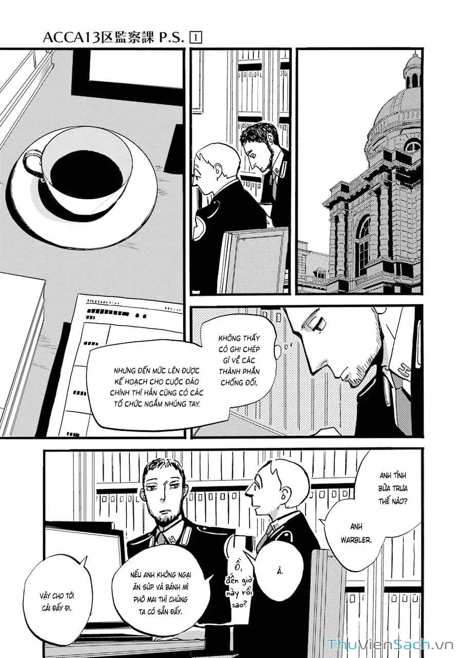 Truyện Tranh Tiền Truyện Acca - Cục Thanh Tra 13 Bang: P.s trang 2