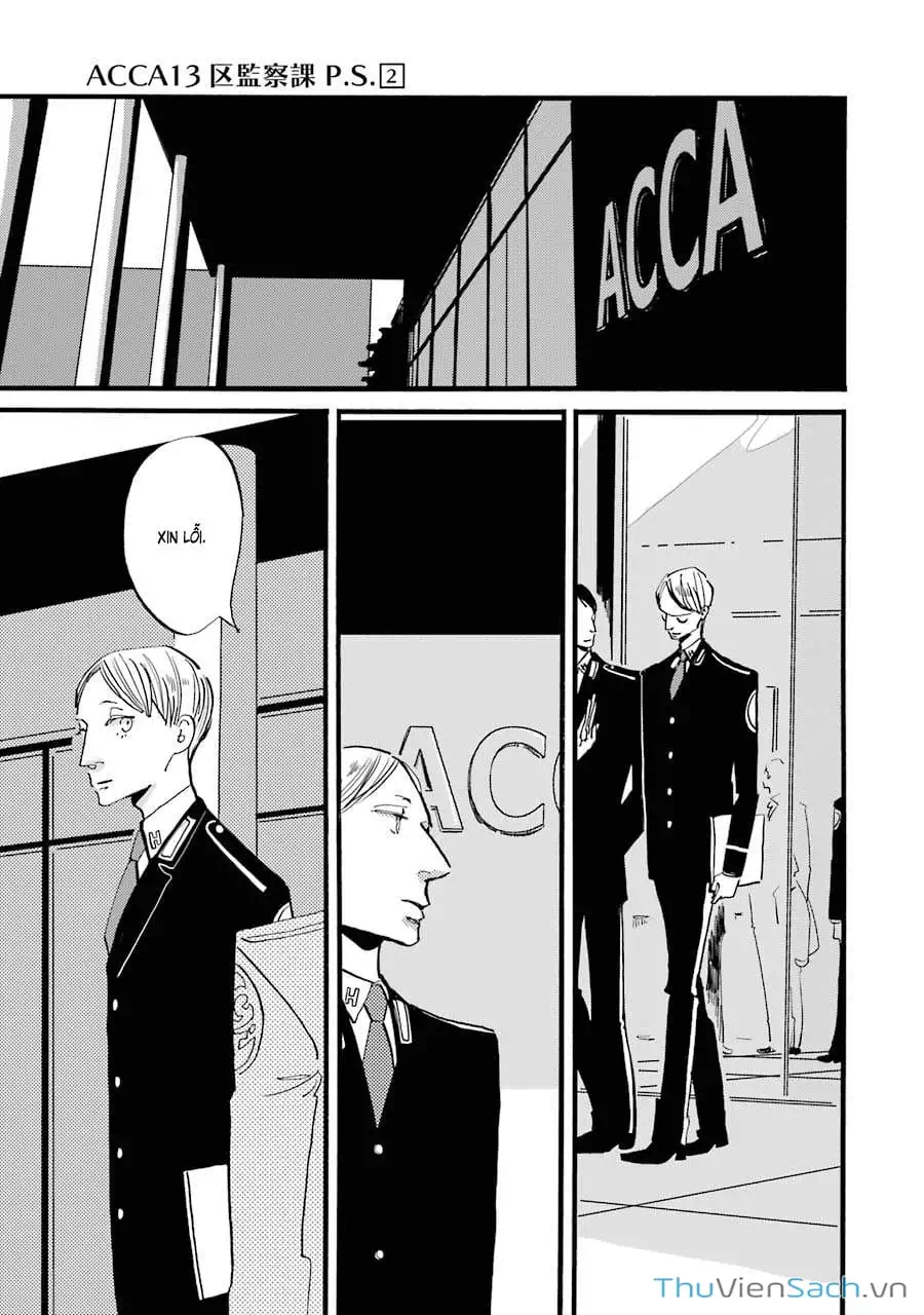 Truyện Tranh Tiền Truyện Acca - Cục Thanh Tra 13 Bang: P.s trang 2