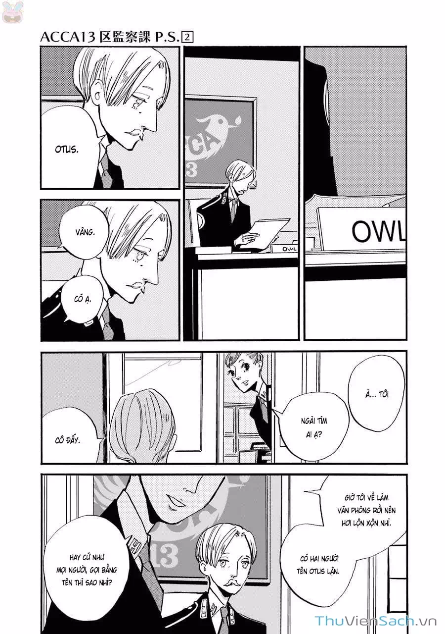 Truyện Tranh Tiền Truyện Acca - Cục Thanh Tra 13 Bang: P.s trang 2
