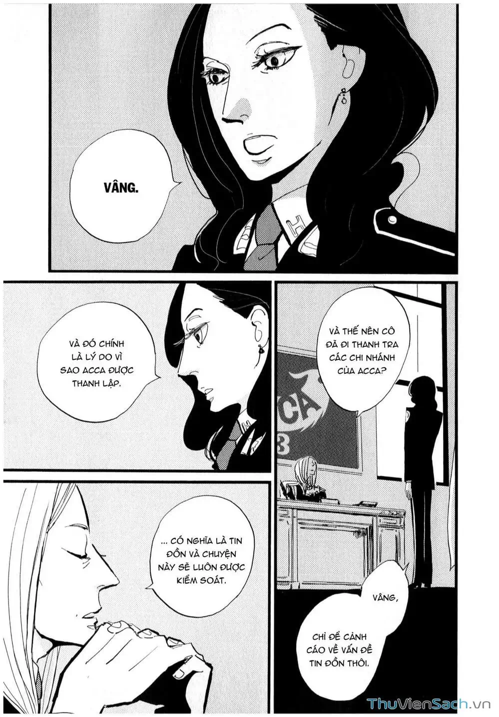 Truyện Tranh Acca - Cục Thanh Tra 13 Bang trang 2