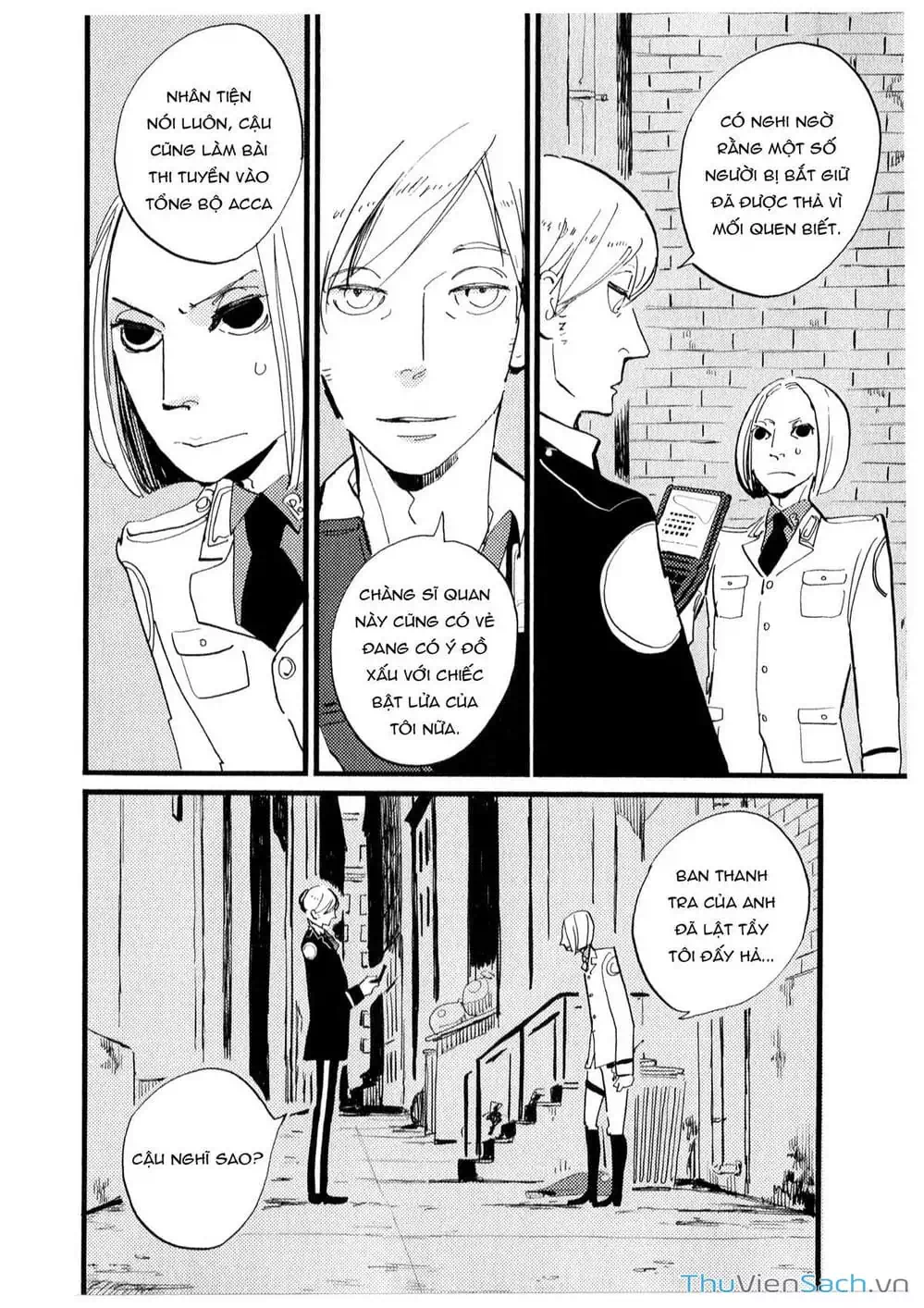 Truyện Tranh Acca - Cục Thanh Tra 13 Bang trang 2