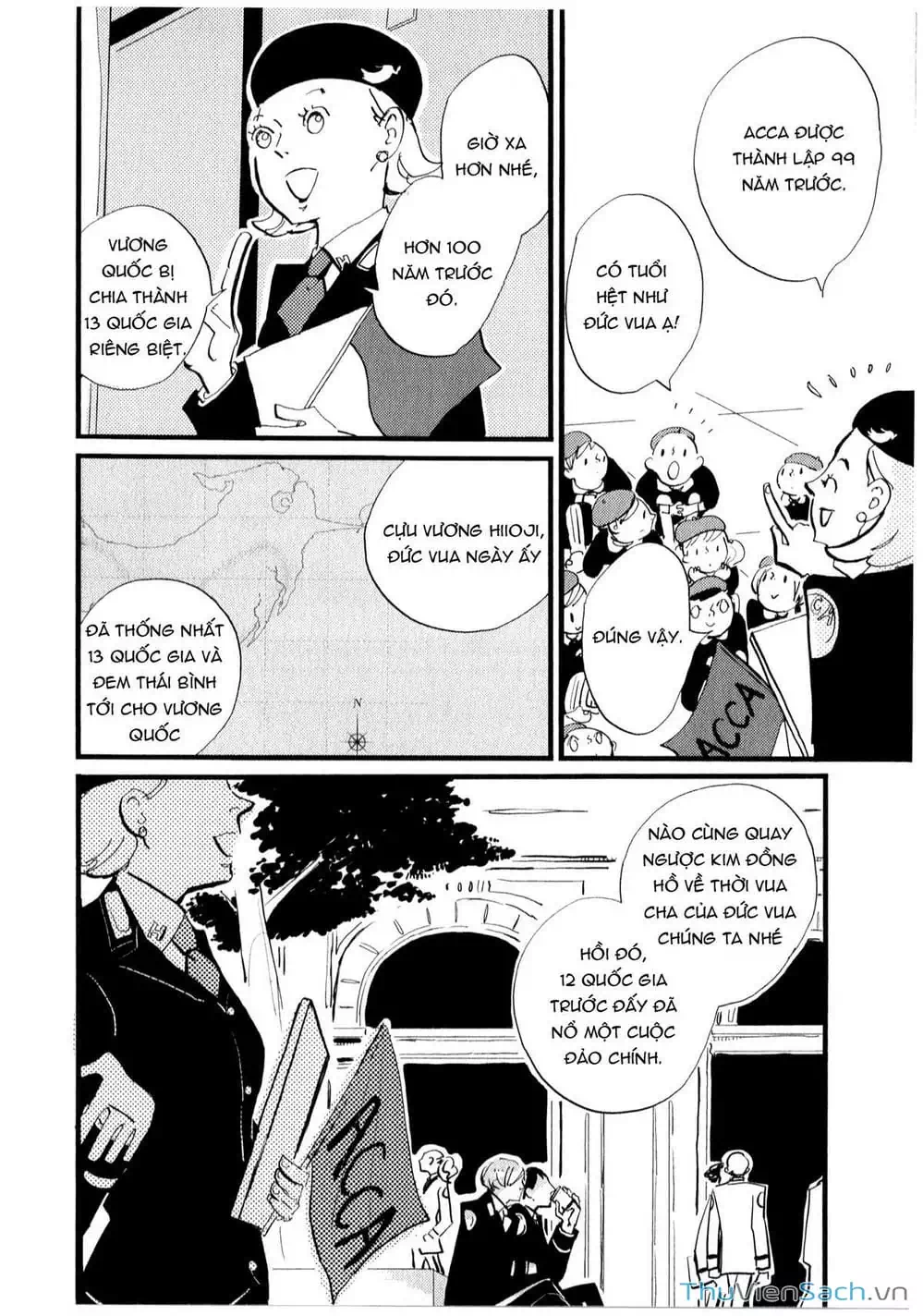 Truyện Tranh Acca - Cục Thanh Tra 13 Bang trang 2