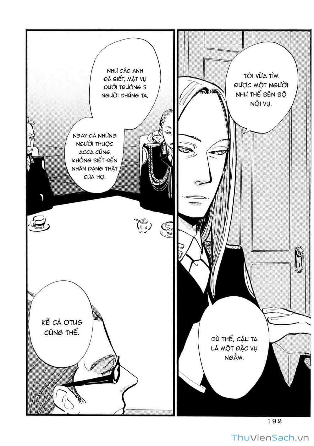 Truyện Tranh Acca - Cục Thanh Tra 13 Bang trang 2