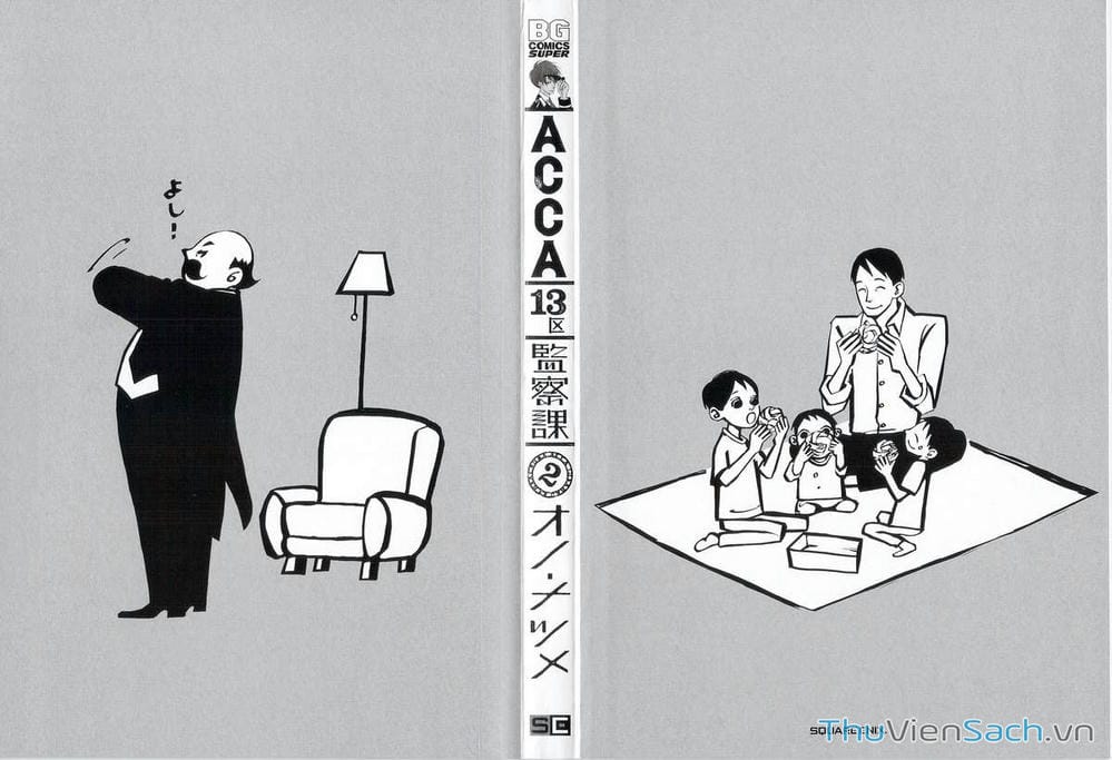 Truyện Tranh Acca - Cục Thanh Tra 13 Bang trang 2