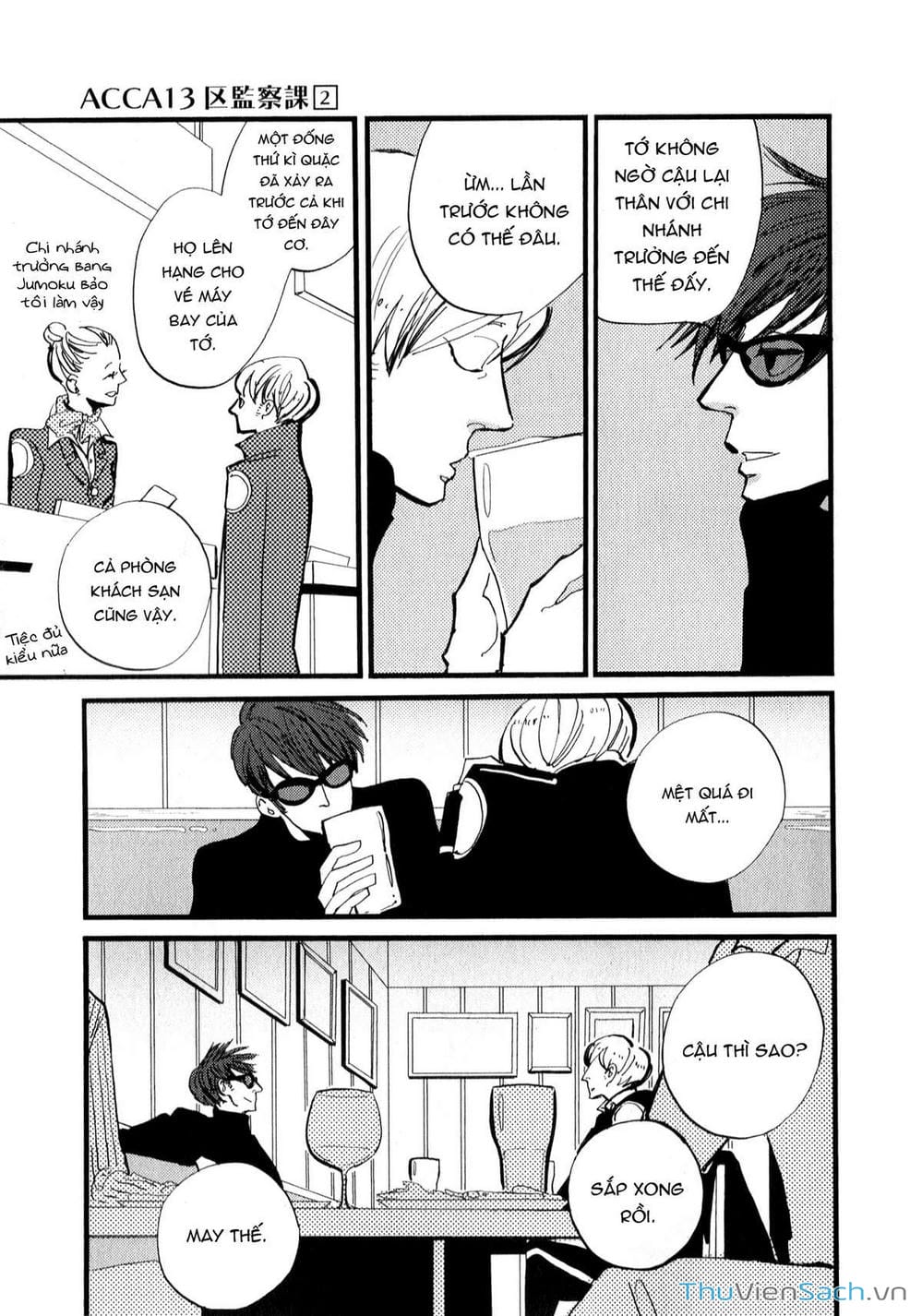 Truyện Tranh Acca - Cục Thanh Tra 13 Bang trang 2