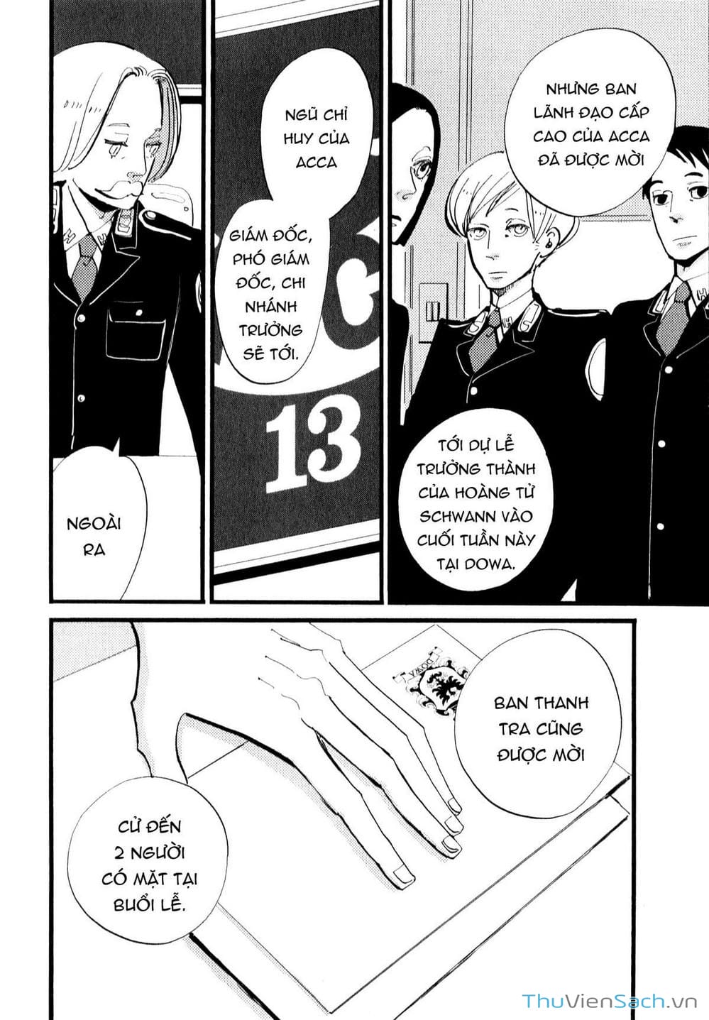 Truyện Tranh Acca - Cục Thanh Tra 13 Bang trang 2
