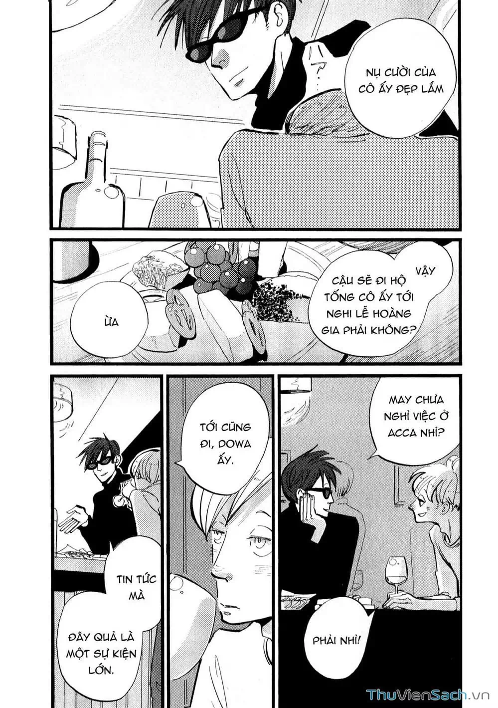 Truyện Tranh Acca - Cục Thanh Tra 13 Bang trang 2