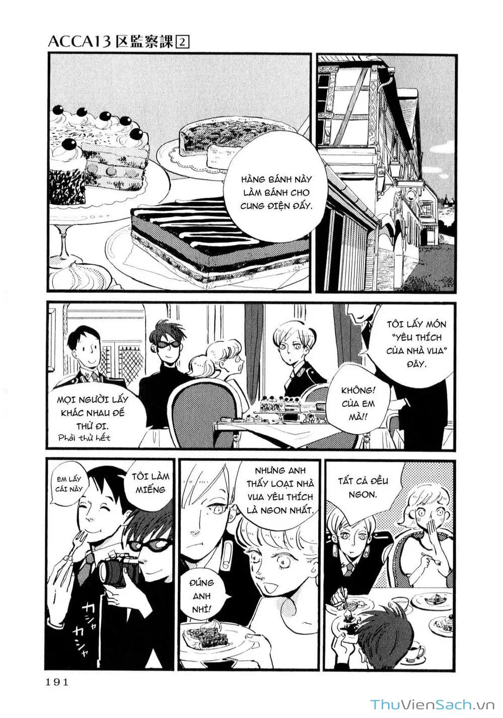 Truyện Tranh Acca - Cục Thanh Tra 13 Bang trang 2