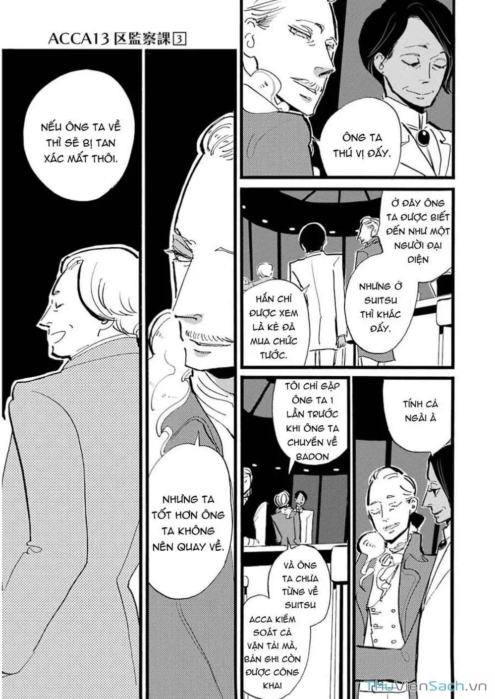 Truyện Tranh Acca - Cục Thanh Tra 13 Bang trang 2