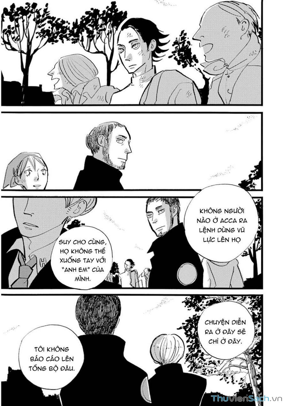 Truyện Tranh Acca - Cục Thanh Tra 13 Bang trang 2