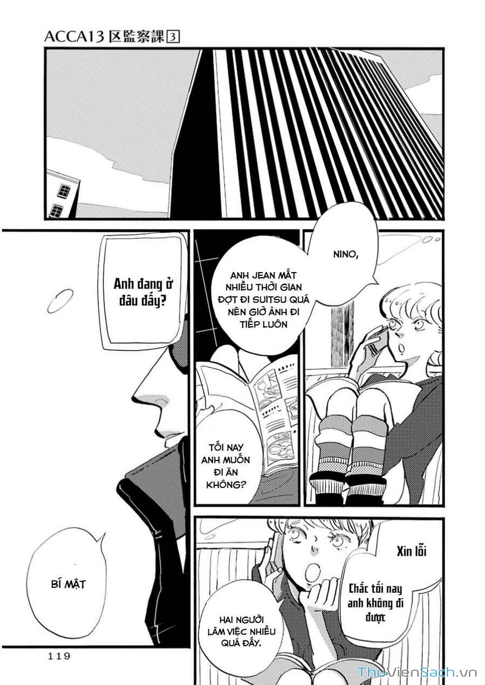 Truyện Tranh Acca - Cục Thanh Tra 13 Bang trang 2