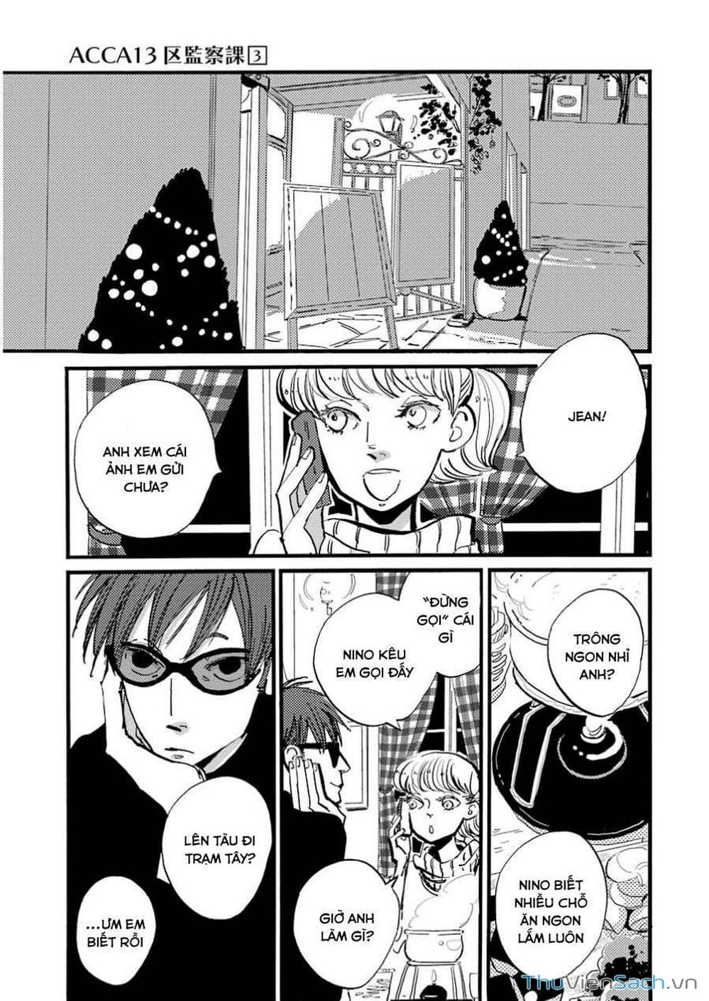 Truyện Tranh Acca - Cục Thanh Tra 13 Bang trang 2